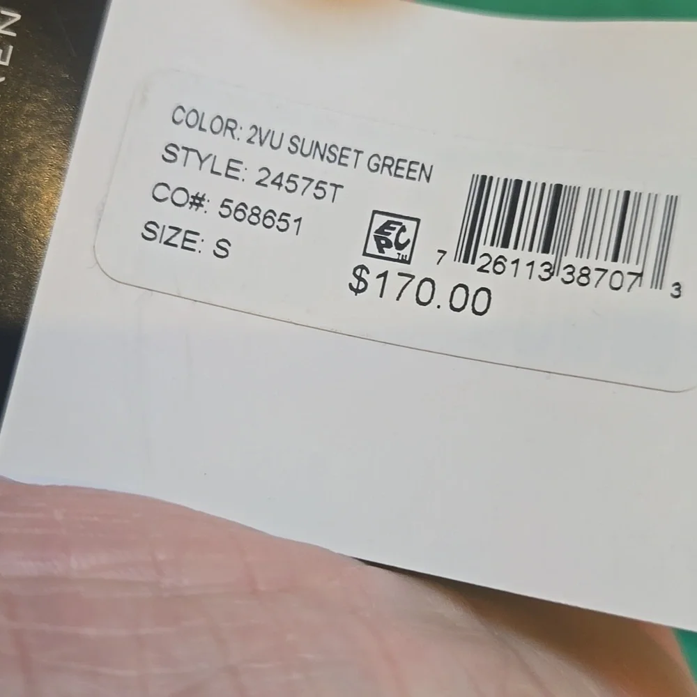 New Lauren Ralph Lauren Sunset Green Quilted Jacket - Picture 13 of 15